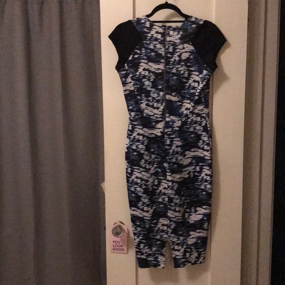 Zara Dresses Zara Abstract Pencil Dress Poshmark